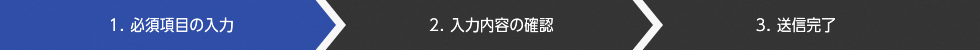 1. 必須項目の入力